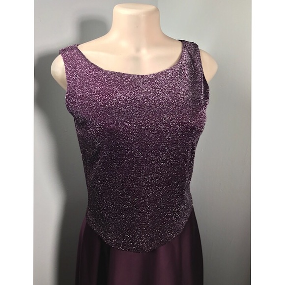 ARIANNA by RACHEL KAYE Sz 6 Purple Formal Dress - Picture 2 of 5